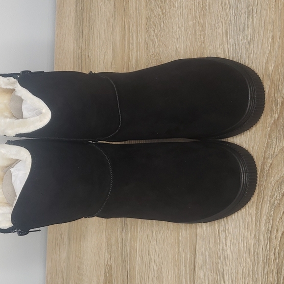 Journee Collection Womens Stelly Winter Boot Black 7 - Picture 3 of 10